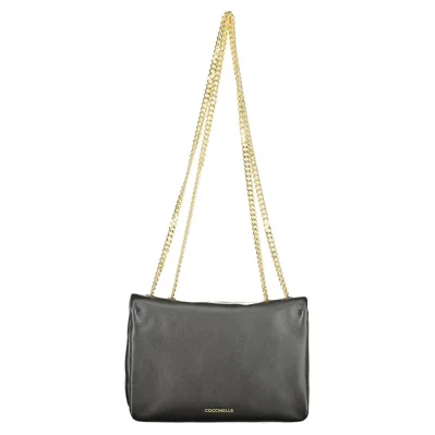 Black Leather Women Handbag