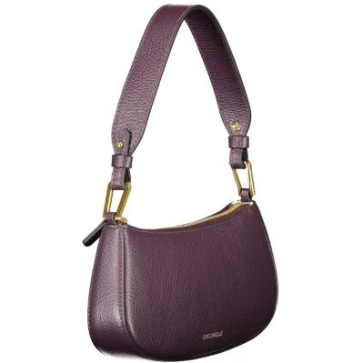 Purple Leather Women Handbag