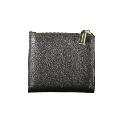 Black Leather Women Wallet