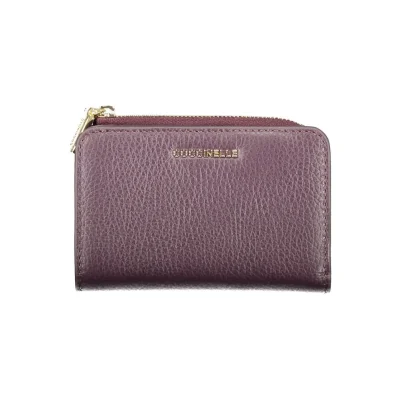 Purple Leather Wallet