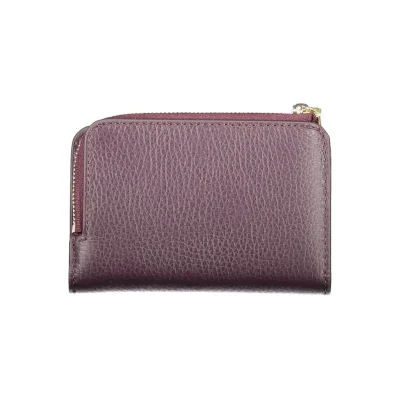 Purple Leather Wallet