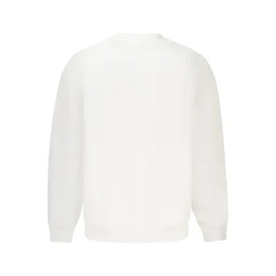 White Cotton Men's Sweater