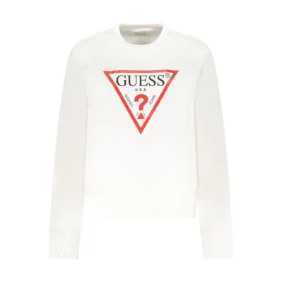 White Cotton Women Sweater