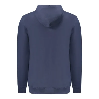 Blue Cotton Men Sweater