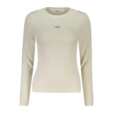 White Cotton Women T-Shirt