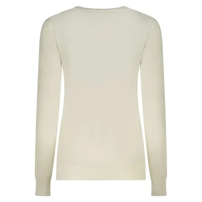 White Viscose Women Sweater