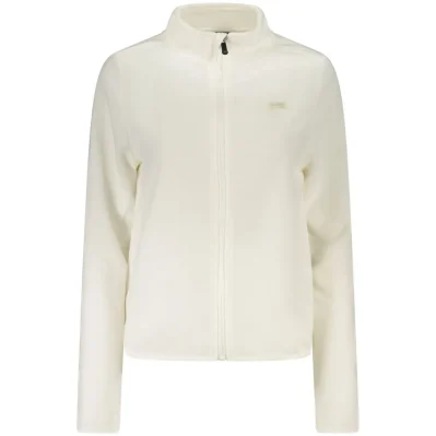 White Polyester Women Sweater