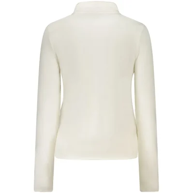White Polyester Women Sweater