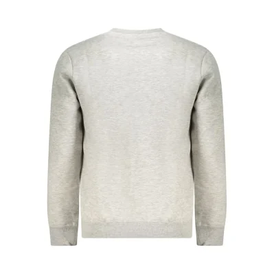 Gray Cotton Men Sweater