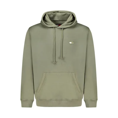 Green Cotton Men Sweater