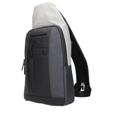 Gray Fabric Backpack