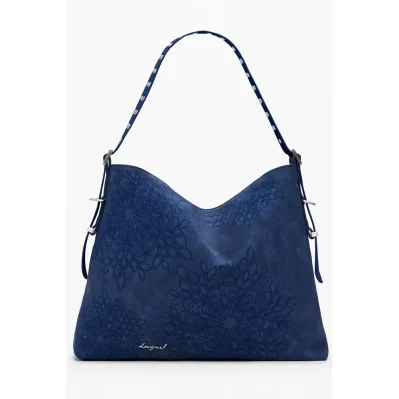 Blue Polyethylene Handbag