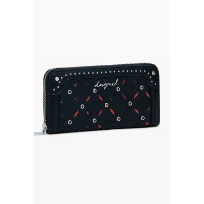 Black Polyethylene Women Wallet