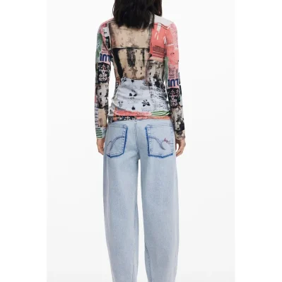 Pink Viscose Women Sweater