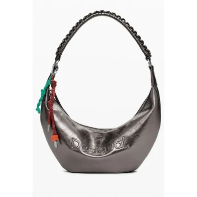 Bronze Polyethylene Women Handbag
