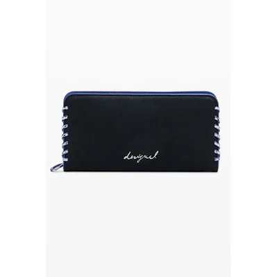 Black Polyethylene Women Wallet