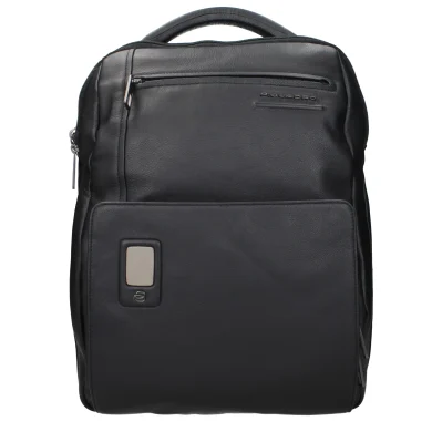Black Leather Backpack