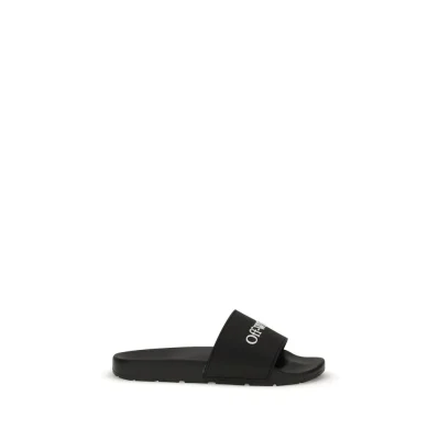 Black Polyethylene Sandals