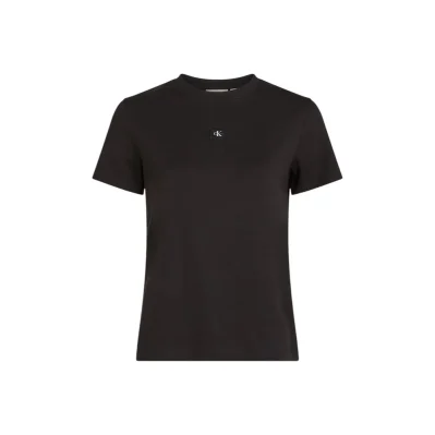 Black Recycled Cotton T-Shirt