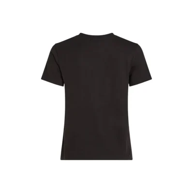 Black Recycled Cotton T-Shirt