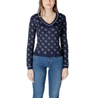 Blue Viscose Sweatshirt