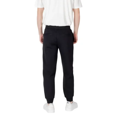 Black Cotton Joggers (Workout Pants)