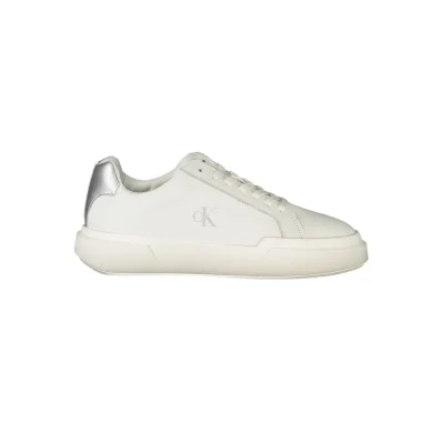 White Leather Women Sneaker