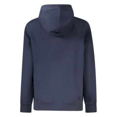 Blue Cotton Women Sweater