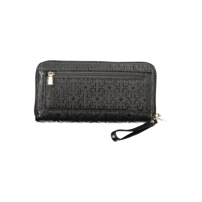 Black Polyethylene Women Wallet