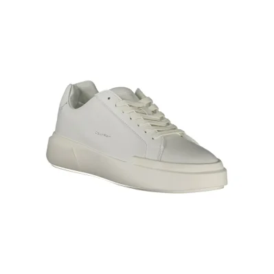 White Leather Women Sneaker
