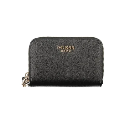 Black Polyethylene Women Wallet