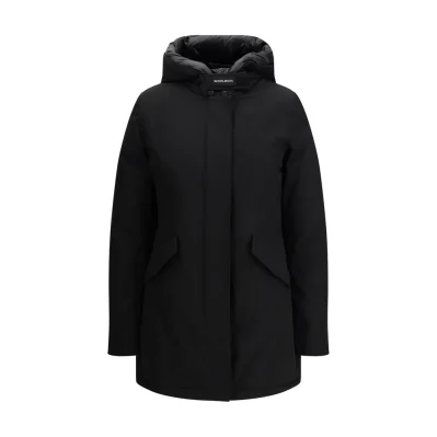 Black Cotton Parka