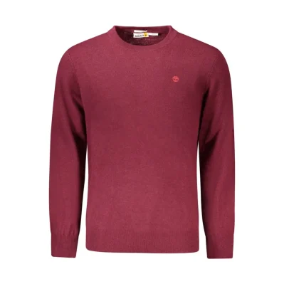 Red Wool Men Sweater