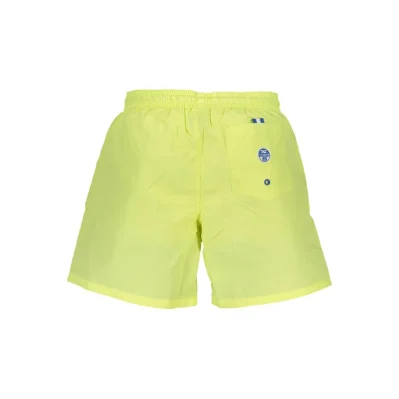 Giallo Polyester Men's Swim Short