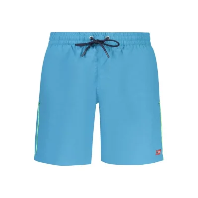 Azzurro Poliammide Men's Swim Boxer