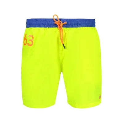 Giallo Poliammide Men's Swim Boxer