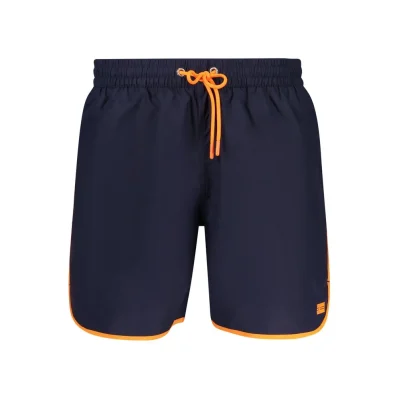 Blu Poliammide Men's Swim Boxer