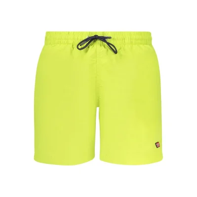 Verde Poliammide Men Swim Boxer