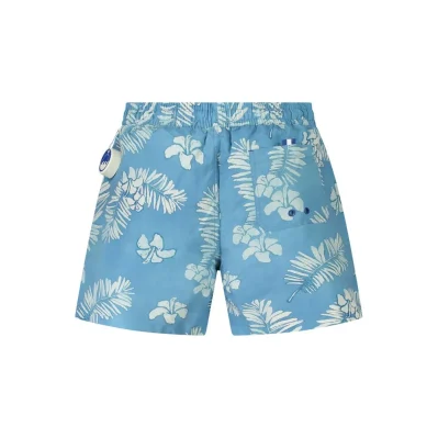 Azzurro Polyester Men's Swim Trunk