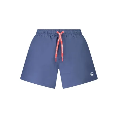 Blu Nylon Men's Swim Boxer