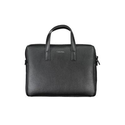 Nero Polyester Men's Briefcase
