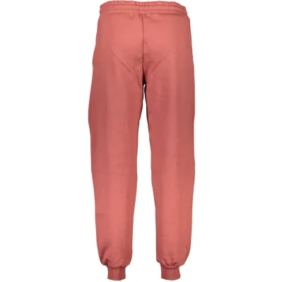 Red Cotton Women's Sweatpant