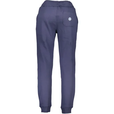 Blue Cotton Men Jogger