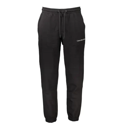Black Cotton Men's Sweatpant