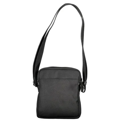 Black Polyester Men's Bag