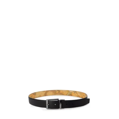 Black Leather Regular Belt