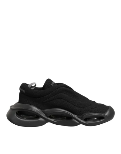 Black Lace Up Wave Low Top Men Sneaker Shoes