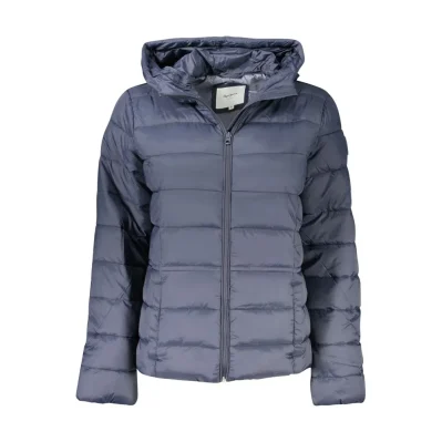 Blue Polyamide Women's Jacket