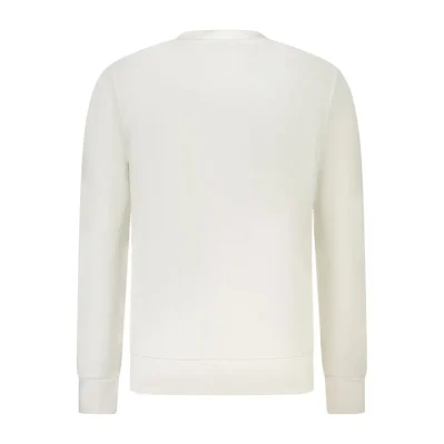 White Cotton Men's Sweatshirt