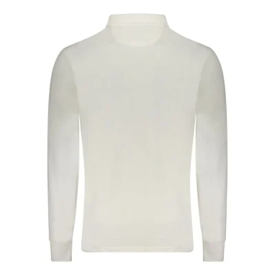 White Cotton Men's Polo Shirt